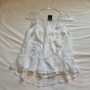 White tank Abercrombie Kids